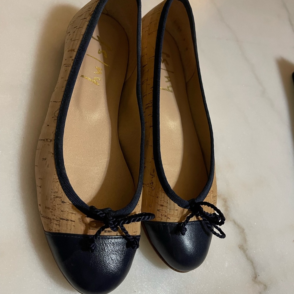 FS/NY Women’s leather ballet flats